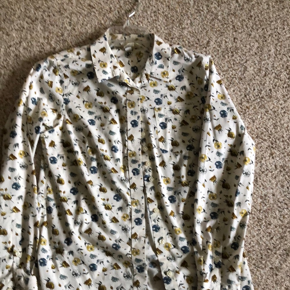 Floral Print womens shirt